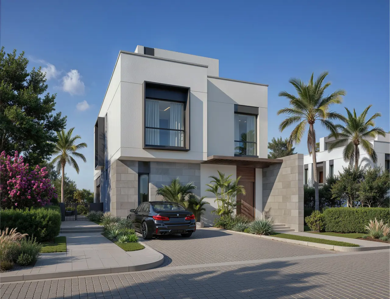 Villa A front
